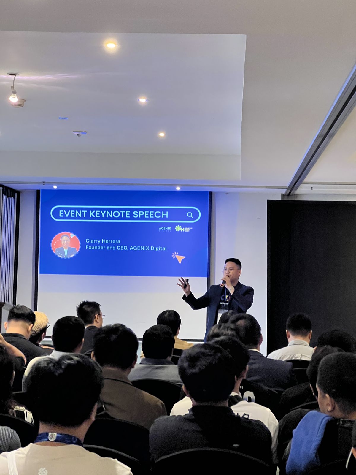 Delivering a keynote